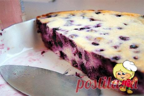 Творожные запеканки для завтраков. Черничная запеканка