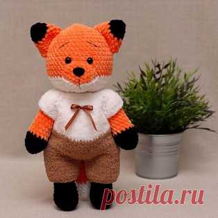 Лисёнок амигуруми. Схемы и описания для вязания игрушек крючком! Бесплатный мастер-класс от Елены Зайцевой по вязанию плюшевого лисёнка крючком. Высота вязаной игрушки примерно 35 см. Для изготовления лисы автор исп…