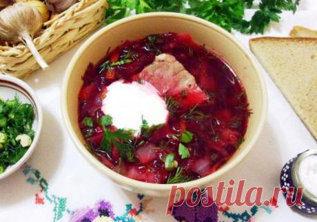 Борщ без зажарки — MOJAKUHNJA.ru