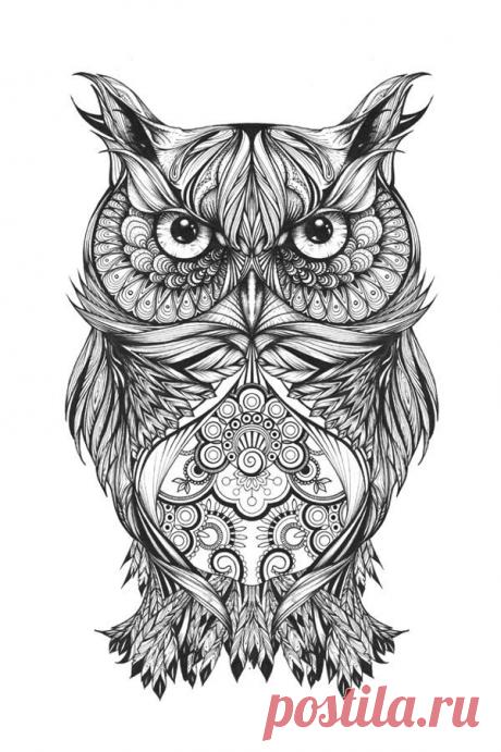 Зентангл (zentangle) - арт~картинки для творчества.