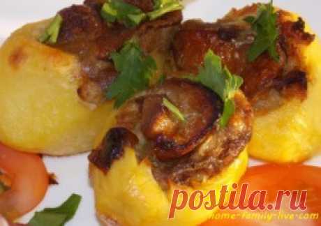 Фаршированный картофель - Кулинарные рецептыКулинарные рецепты