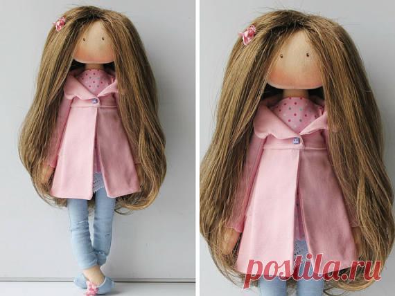 Art doll Puppen Gift for her Soft doll Rag doll Tilda doll