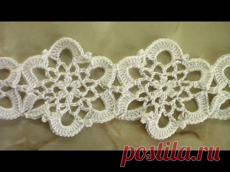 Безотрывное вязание мотивов (видео) / Мое творчество - вязание