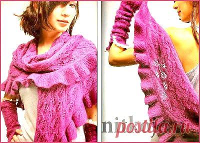 Шарф, снуд, палантин » Страница 4 » Ниткой - вязаные вещи для вашего дома, вязание крючком, вязание спицами, схемы вязания