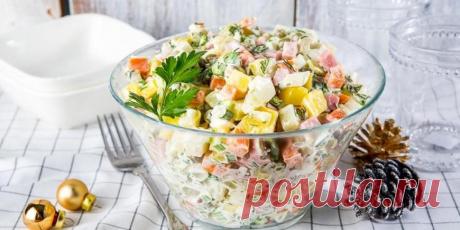 Оливье классический : Салаты : Кулинария : Subscribe.Ru