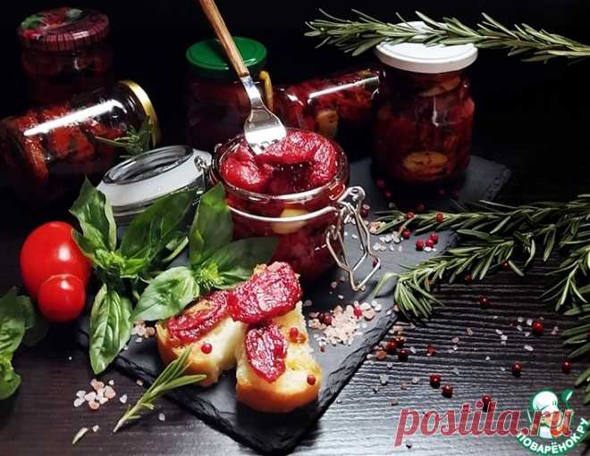 Вяленые помидоры без кожицы – кулинарный рецепт
