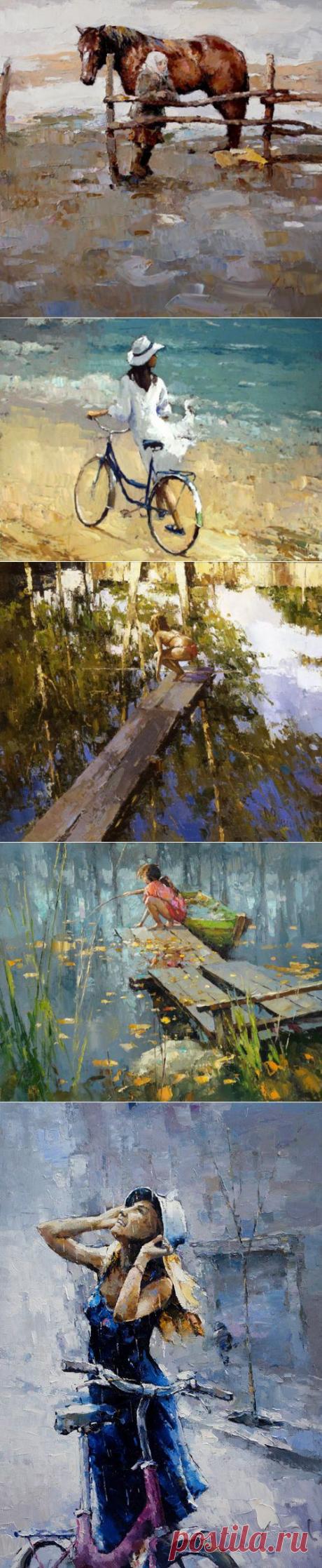 Живопись маслом Алексея Зайцева | Cовременное искусство | contemporary art