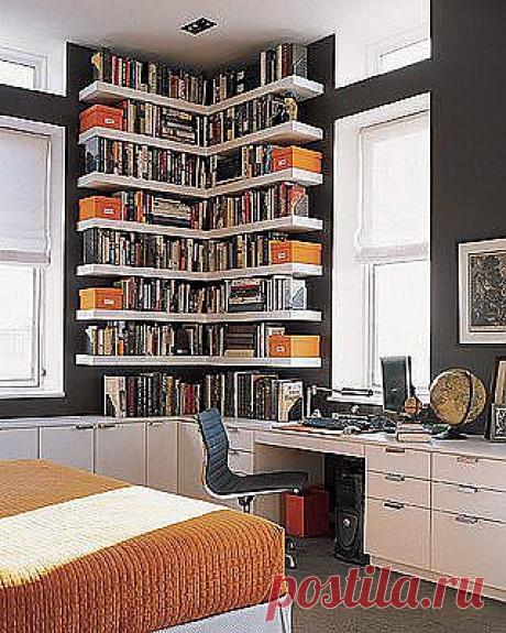 Книги в интерьере