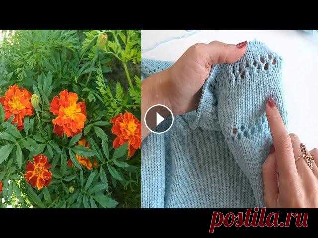 Летнее платье спицами. Пояснение. Дачные дела Всем привет! Меня зовут Наталья.Приятного просмотра!!! ______________________________________________________________Для коммерческих запросов: tinasa...