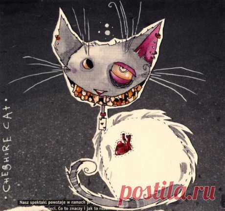 45277669_Cheshire_Cat_by_krakremija.jpg (645×606)