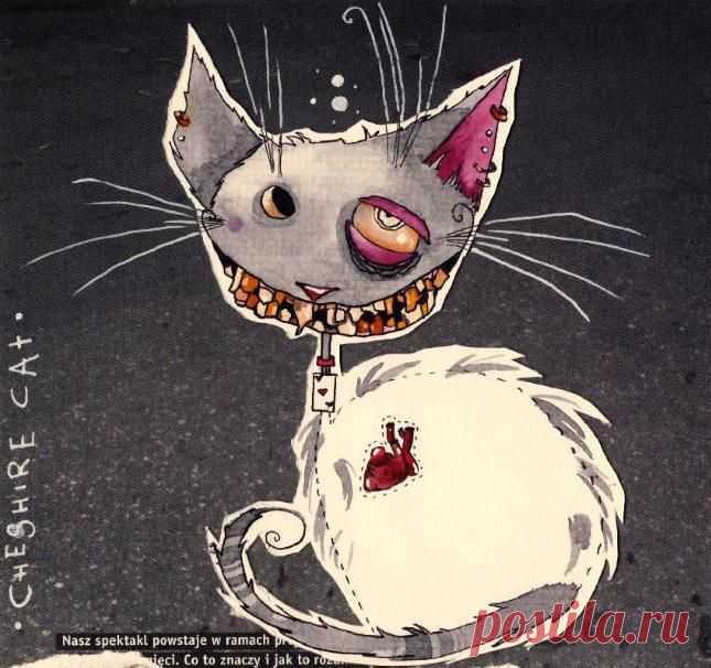 45277669_Cheshire_Cat_by_krakremija.jpg (645×606)