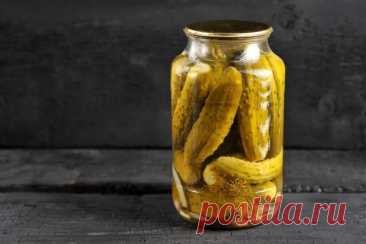 Маринованные огурцы на зиму — Домашняя кулинария