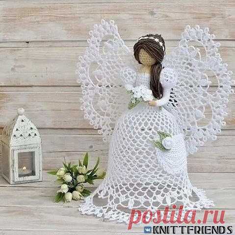 Ажурный ангел

#рождественнский_ангел@knit_toyss, #ангел_крючком@knit_toyss

Автор описания Елена Бор 

Источник: https://handmade-paradise.ru/azhurnyie-angelyi-kryuch..