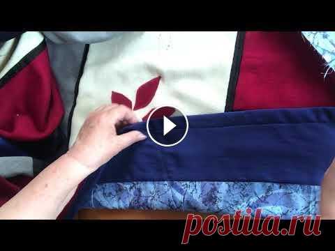 Плед из старых трикотажных вещей. Витражи. #лоскутное_шитье #из_старого_новое #рукоделие #из_старого_трикотажа #переделка_ненужных_вещей #утилизация_вещей #для_начинающих Ненужные трикотажные в...