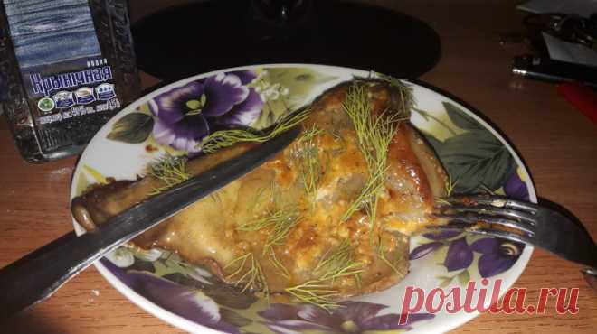 Запеченные свиные уши, просто вкуснятина!
