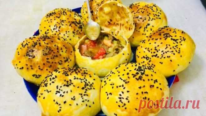 Самса шурпа в духовке! Бесподобная домашняя выпечка!