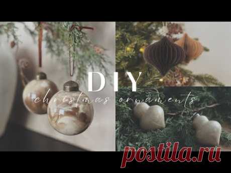 DIY Christmas Ornaments || Budget Friendly & Easy || High End Designer Dupes
