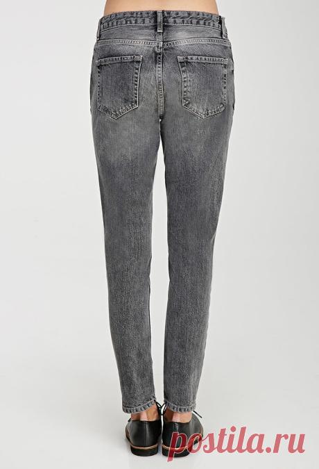 Faded Skinny Mid-Rise Jeans | Forever 21 - 2000100804