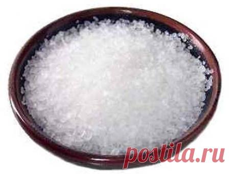 Лечение любой хвори солью..