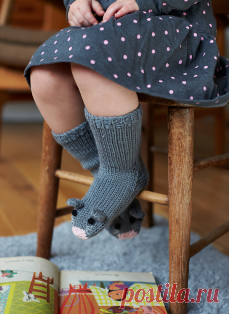 DIY Knit Mouse Socks - Мода и красота Советы и рекомендации | mom.me