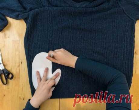 Варежки из свитера