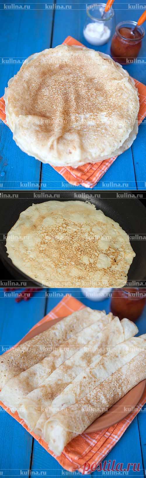Блины на кумысе – рецепт приготовления с фото от Kulina.Ru