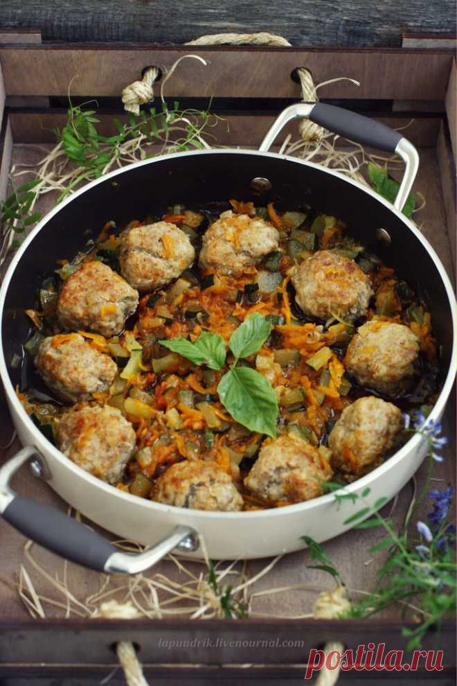 Тефтели с кабачками   =)