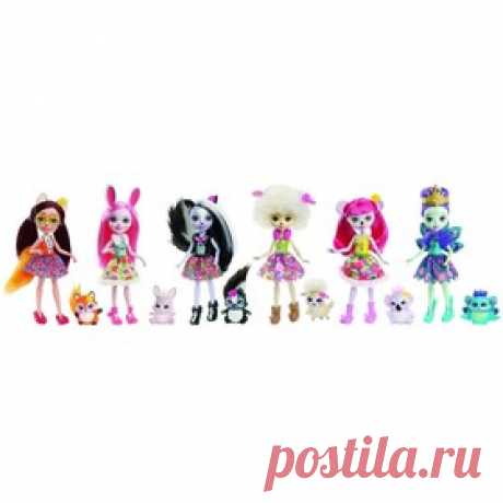 Кукла Enchantimals с любимой зверюшкой, МИКС Цена: 670.00 руб. Закажите прямо сейчас!