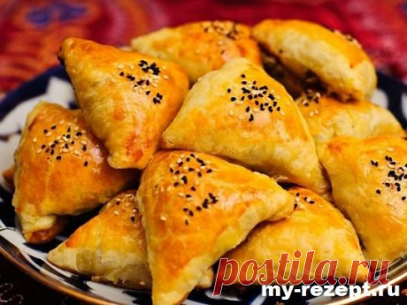 Самса с фаршем из свинины