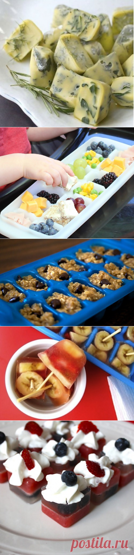 25 гениальных способов использовать формочки для льда