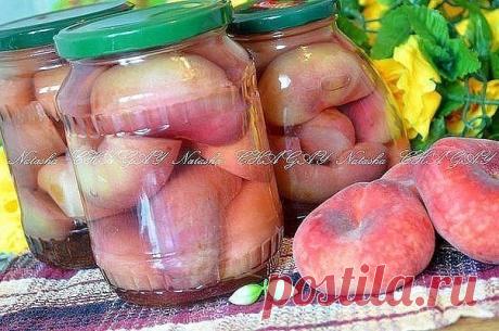Как приготовить персики в сиропе на зиму. - рецепт, ингредиенты и фотографии