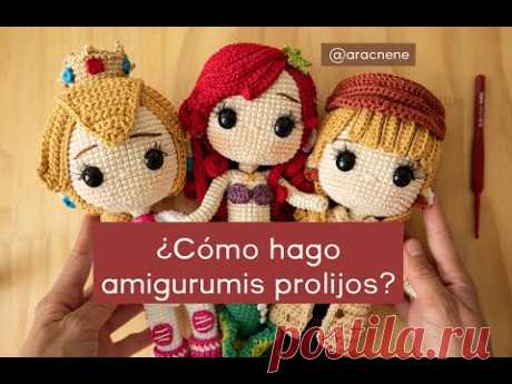 AMIGURUMIS PROLIJOS  / Mis secretos y tips para lograr tejidos perfectos!