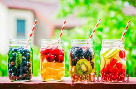 10 гениальных способов сделать воду вкусной и полезной