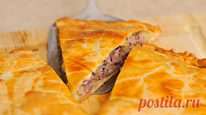 Пирог с мясом и капустой - lublugotovit.me