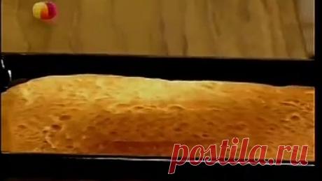 Медово-маковый рулет с шоколадной глазурью