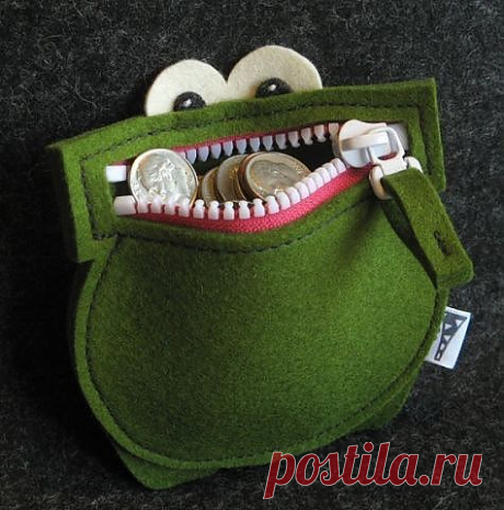 Забавный кошелёчек для мелочи