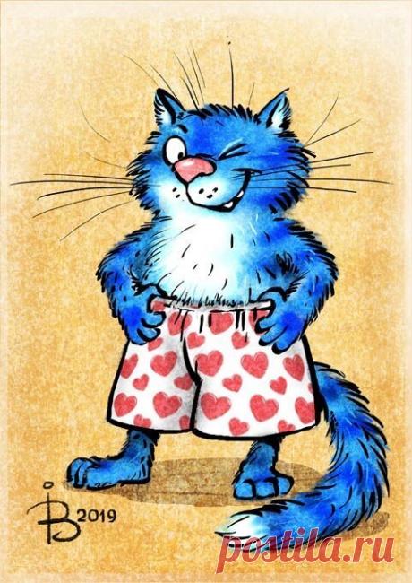 Коты минской художницы Ирины Зенюк. Ассорти (35 фото) » Картины, художники, фотографы на Nevsepic