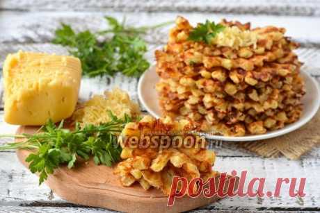 ПИКАНТНЫЕ ВАФЛИ С КУРИЦЕЙ.