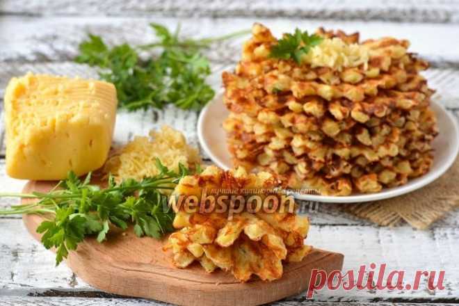 ПИКАНТНЫЕ ВАФЛИ С КУРИЦЕЙ.