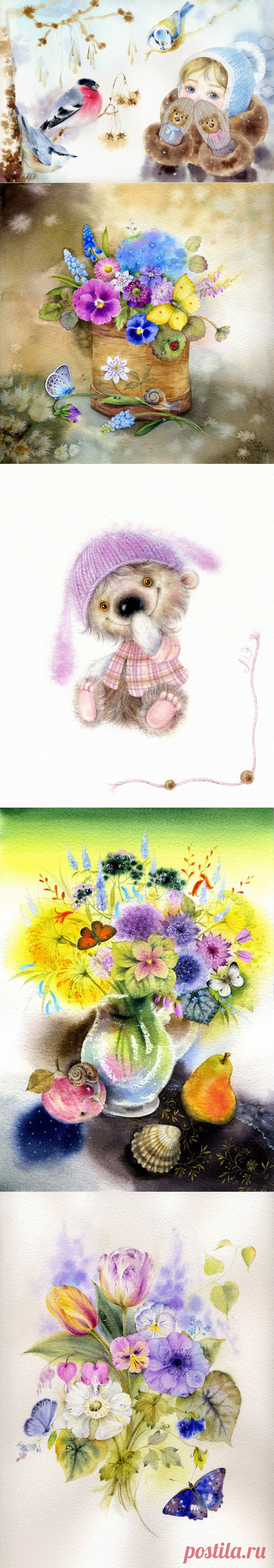 ХУДОЖНИК-ИЛЛЮСТРАТОР ЭЛИНА РЕПКИНА (МОИСЕЕНКО). | Самоцветик