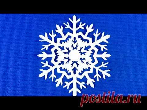 От КРАСОТЫ Глаз Не Оторвать! КРАСИВЫЕ СНЕЖИНКИ ИЗ БУМАГИ ПОШАГОВО🌲Snowflakes from paper.