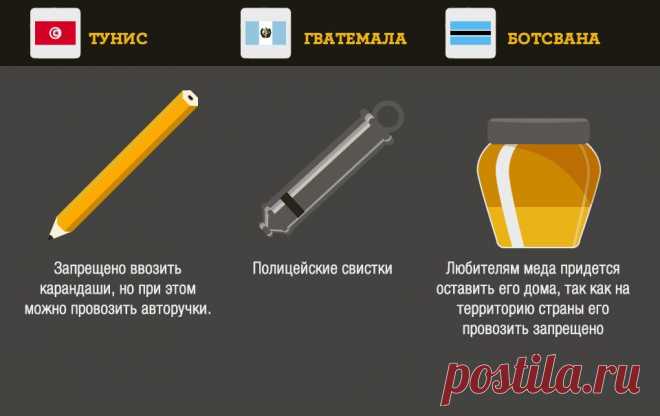 30 самых странных таможенных правил | Публикации | Вокруг Света