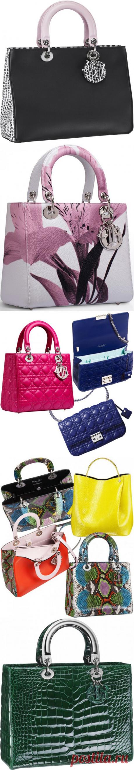 (+1) тема - 25 самых красивых сумок из весенней коллекции Dior | Мода