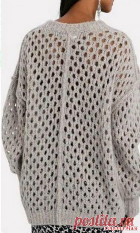 Ажурный джемпер от Isabel Marant - Вязание - Страна Мам