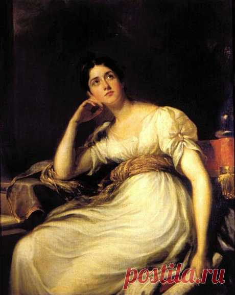 Thomas Lawrence - Portrait of Mrs. Williams,