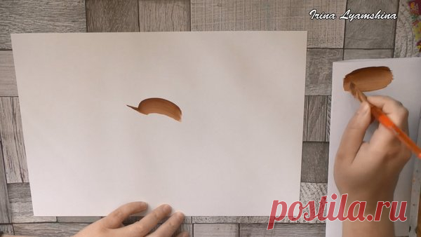 Рисуем Свиристель плоскими кистями | Творчество и искусство | Яндекс Дзен