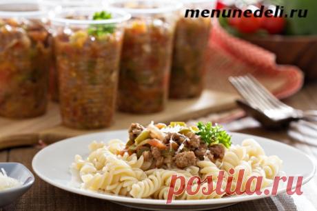 Соус Болоньезе - рецепт с фото и отзывами / Меню недели