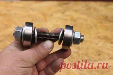 Самодельное приспособление из болта для заточки лезвий и ножей | Генератор Идей | Пульс Mail.ru Действительно полезное приспособление.