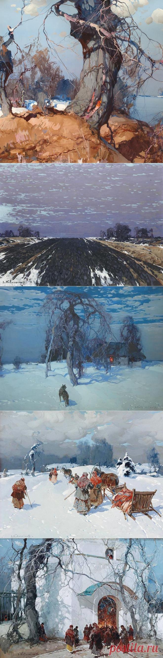 Художник Степан Колесников..