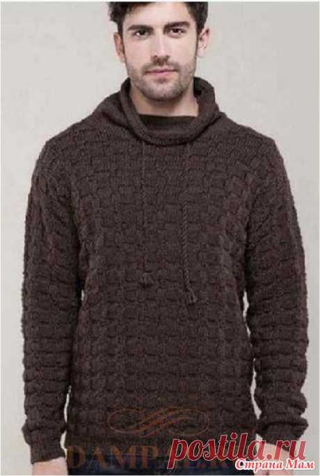 . Мужской свитер «Loic» - Вязание - Страна Мам